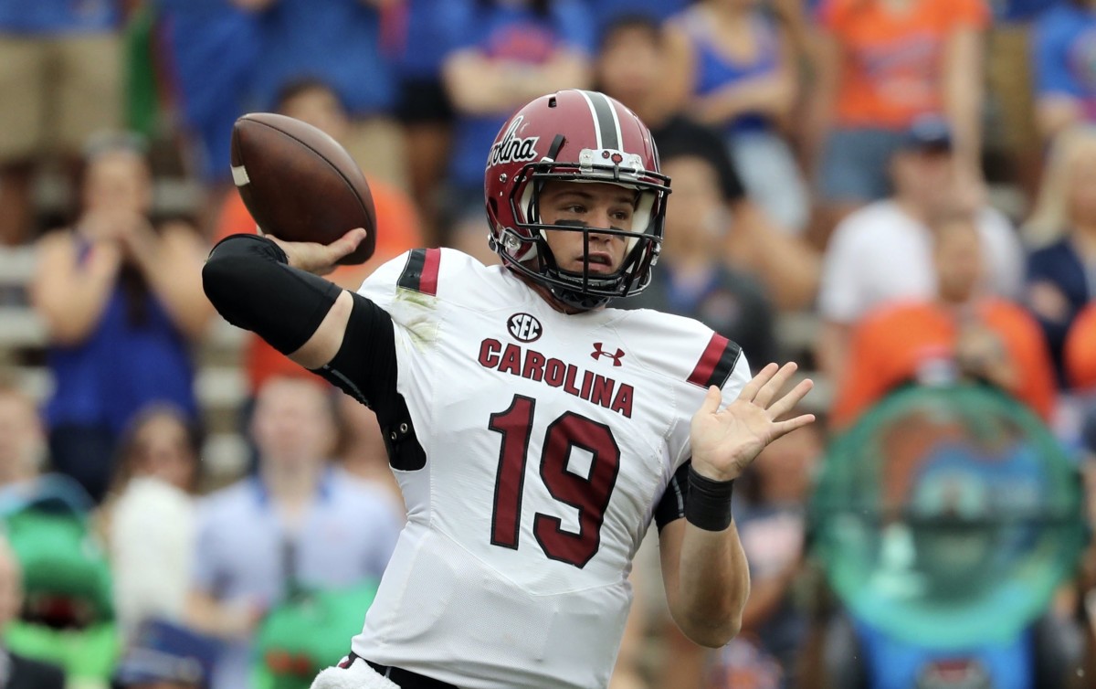 Jake Bentley, a transfer from South Carolina, will complete to take the place of departed starting quarterback Tyler Huntley.