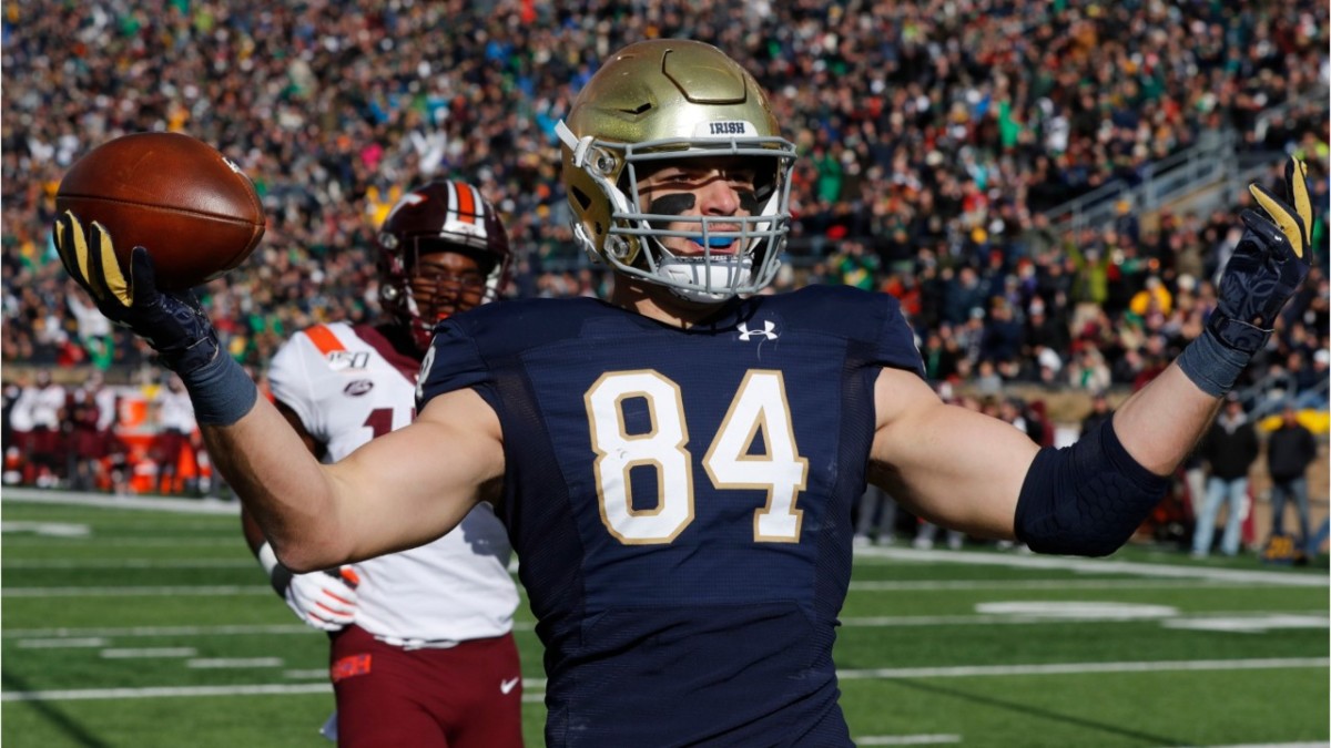 Top Tight Ends in NFL Draft Notre Dame's Cole Kmet Sports