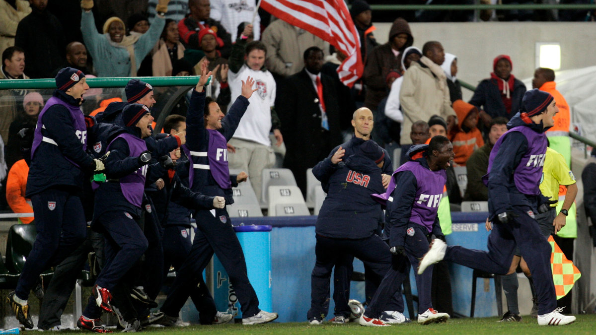 Bob Bradley and the USA beat Spain in the 2009 Confederations Cup