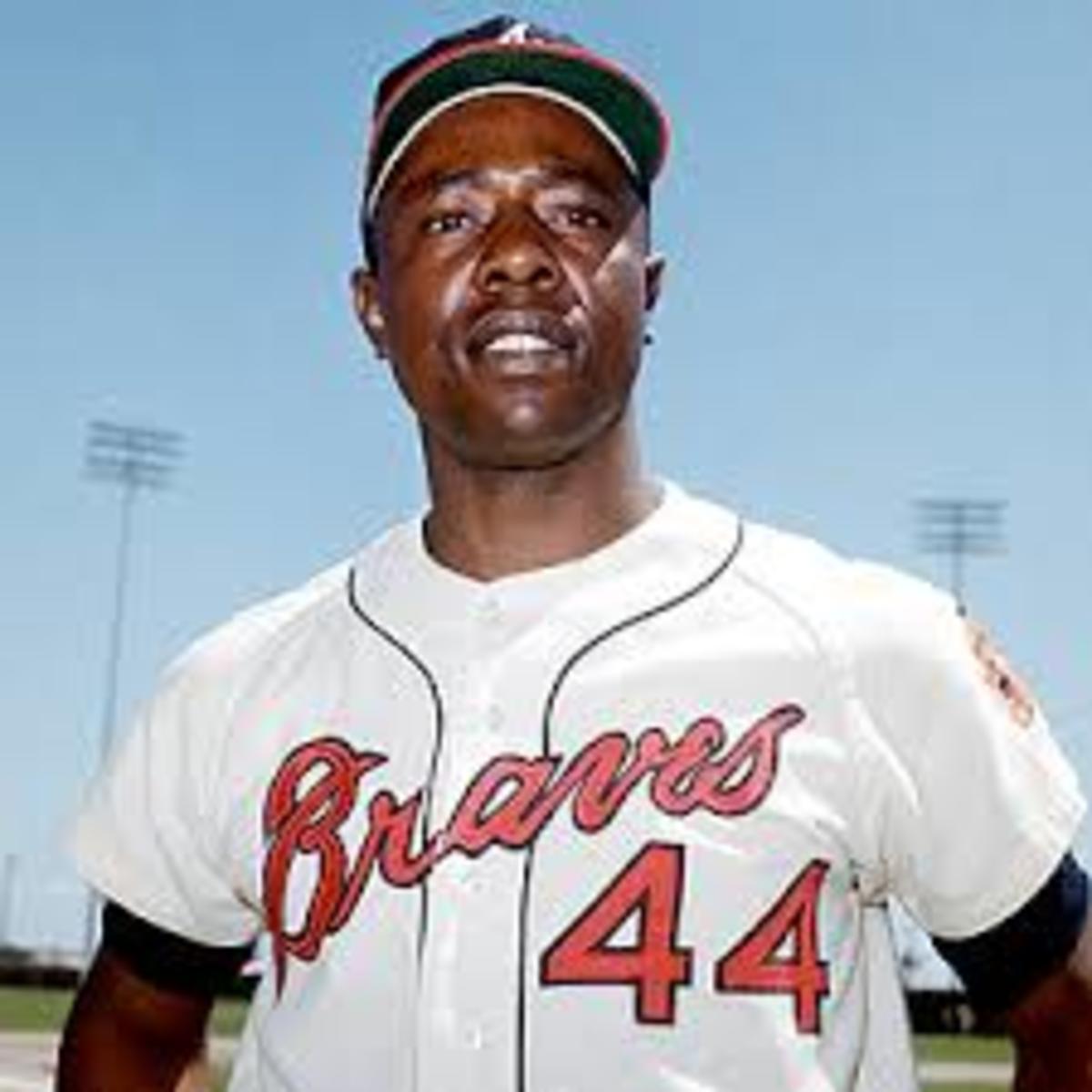 This gentleman hit home runs 1-733 (out of 755) as a Milwaukee and Atlanta Brave. (sabr.org)