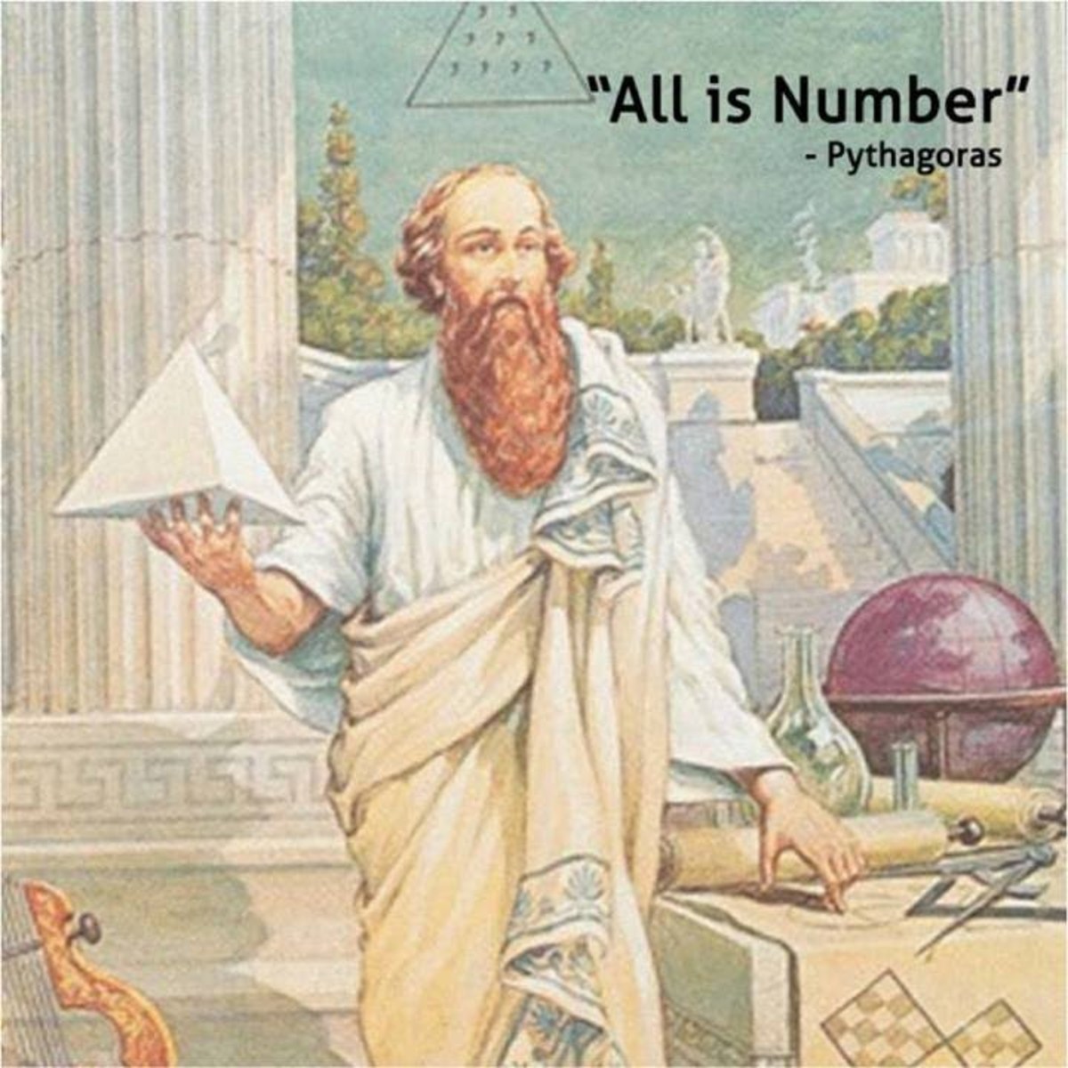 Pythagoras really knew his triangles, but in baseball he failed to account for really bad pitching.