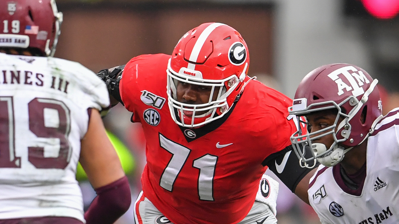 Top Offensive Tackles in NFL Draft Andrew Thomas Sports