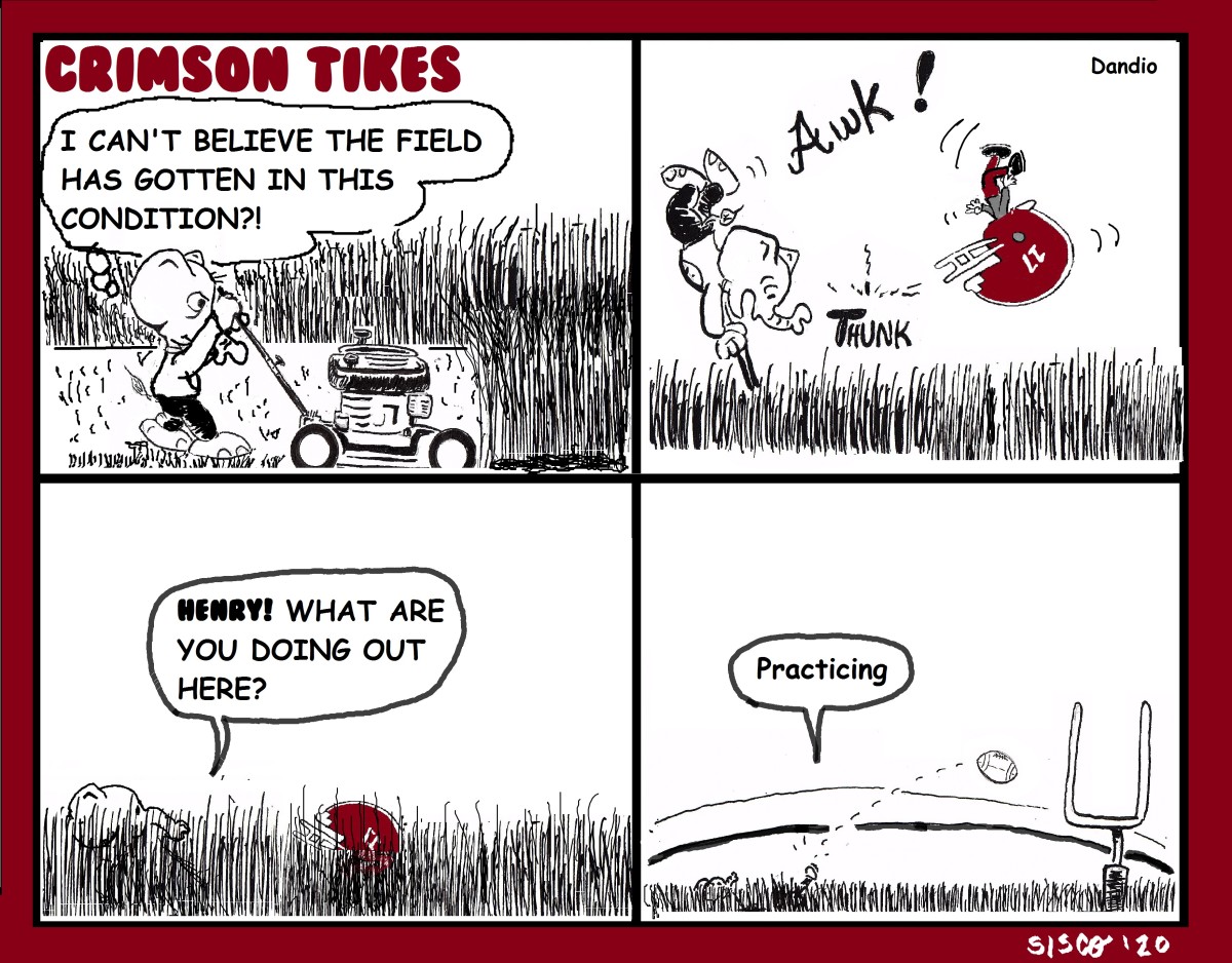 Crimson Tikes in the Weeds, Part 3, April 15, 2020