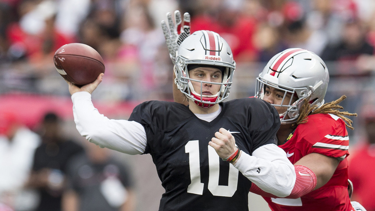 Burrow and Young, teammates at Ohio State  before the QB transferred to LSU, could be the top two picks in this year’s draft..