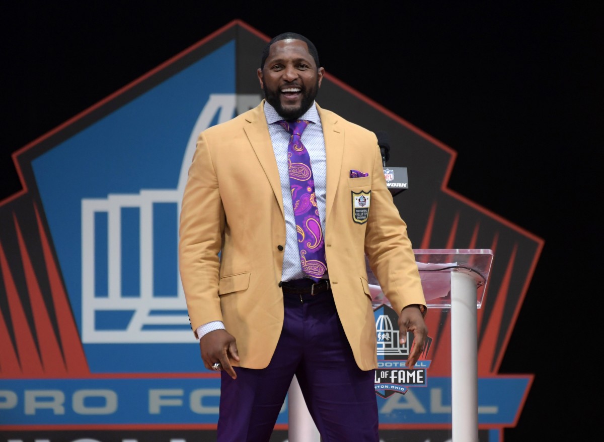 Video: Ray Lewis, Pro Football Hall of Fame 2018 - Visit NFL Draft on ...