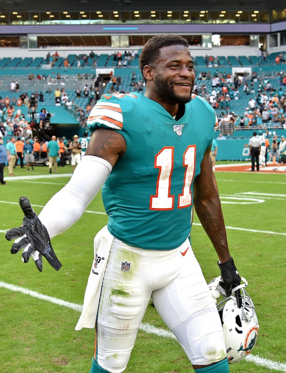 DeVante Parker enjoyed a breakout season in 2019.