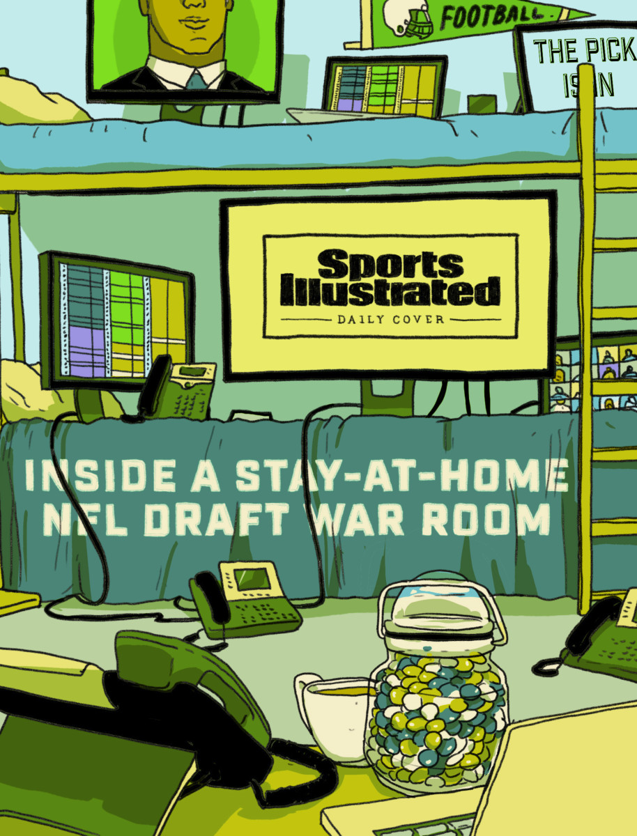 NFL Draft GM's virtual war room