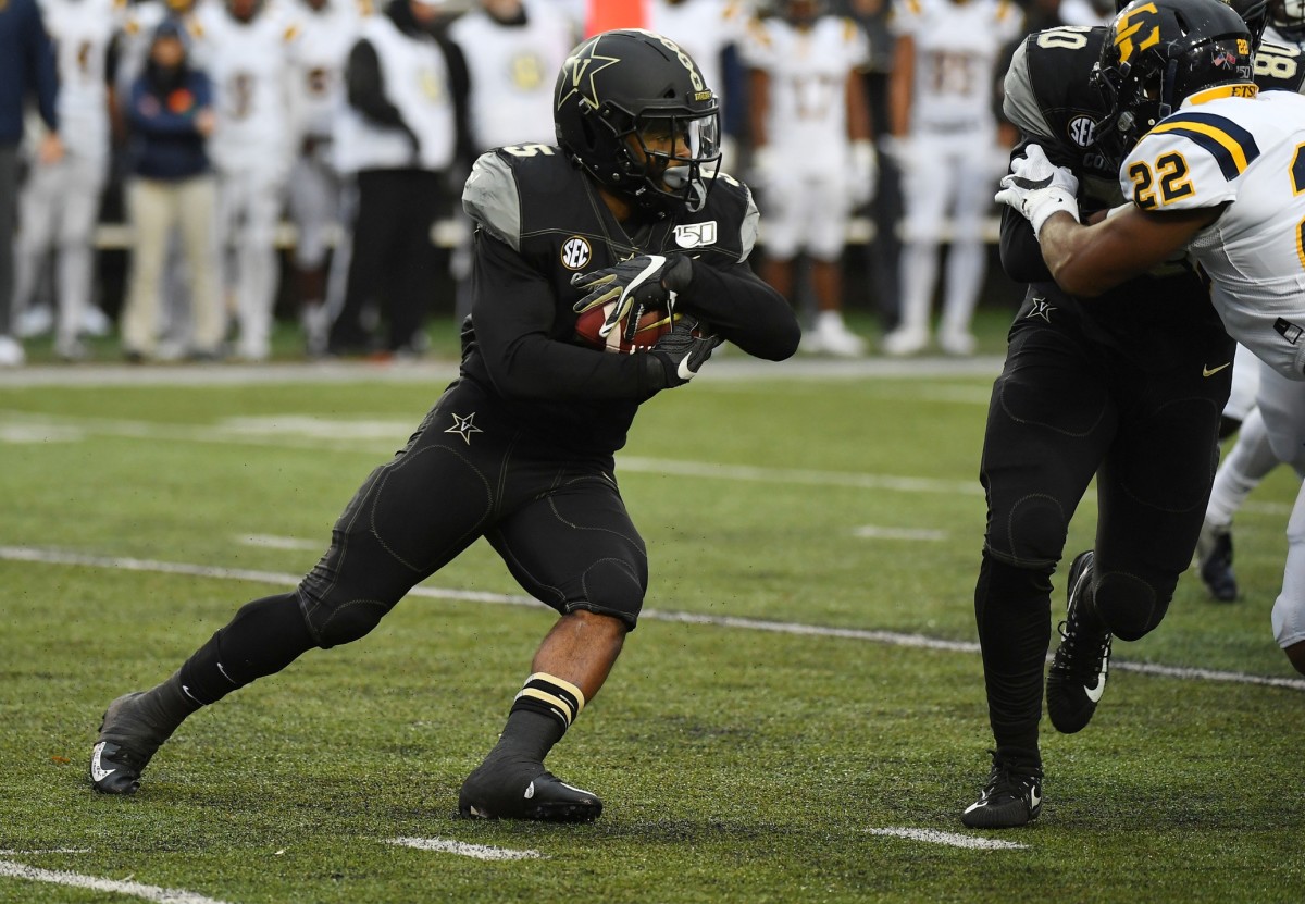 NFL Draft Vanderbilt Player Profile Ke'Shawn Vaughn Sports