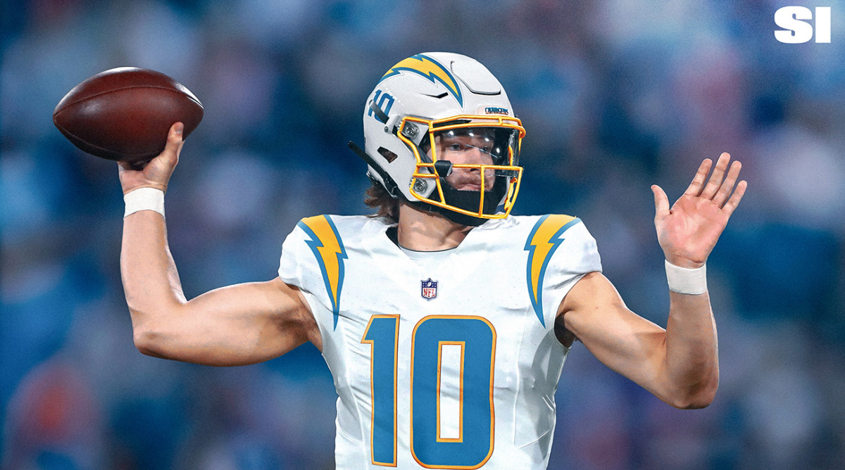 Justin Herbert brings the deep ball back to the Chargers - Sports  Illustrated