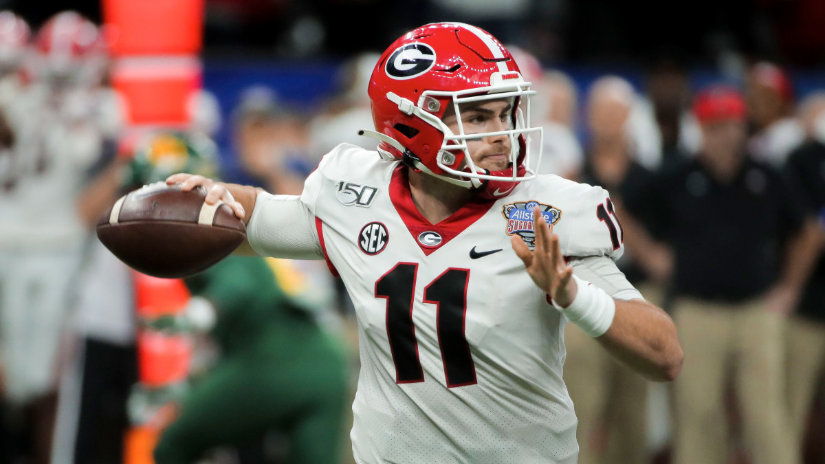 Former Georgia quarterback Jake Fromm was drafted by the Buffalo Bills.