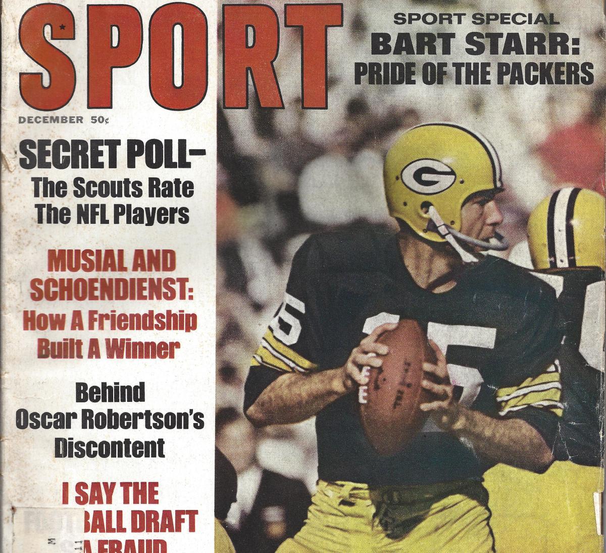 Bart Starr Dec. Green Bay Packers ~ Good Sport Magazine football 1967 
