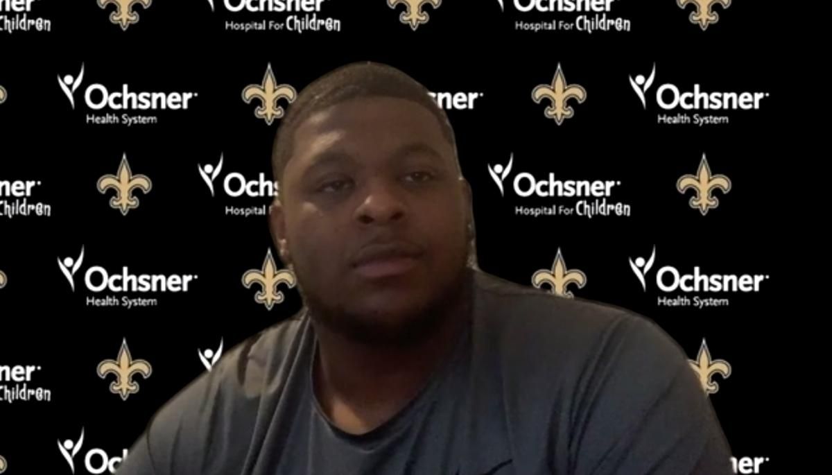 Saints C/G Cesar Ruiz