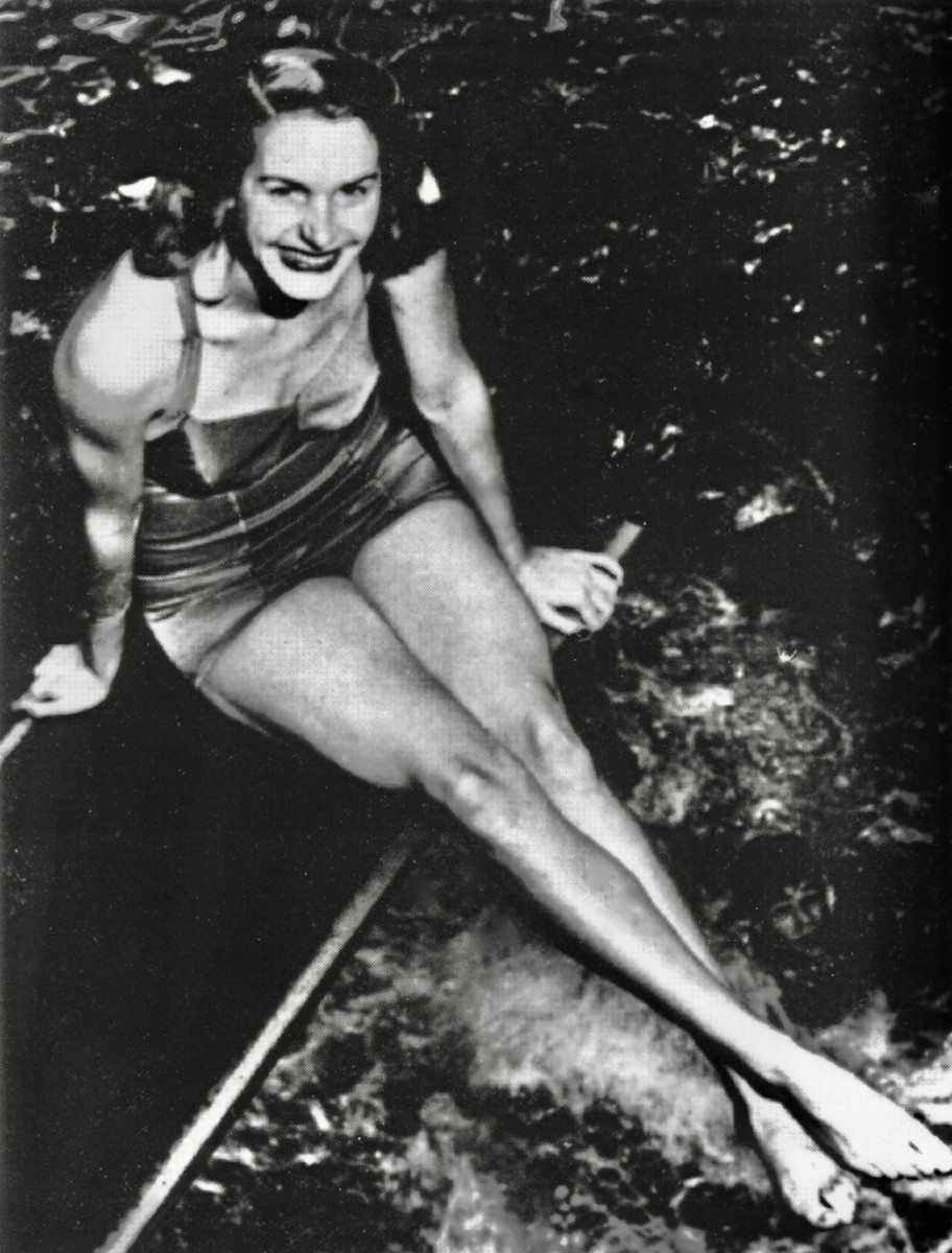 Ann Curtis dominated swimming at the 1948 Olympics