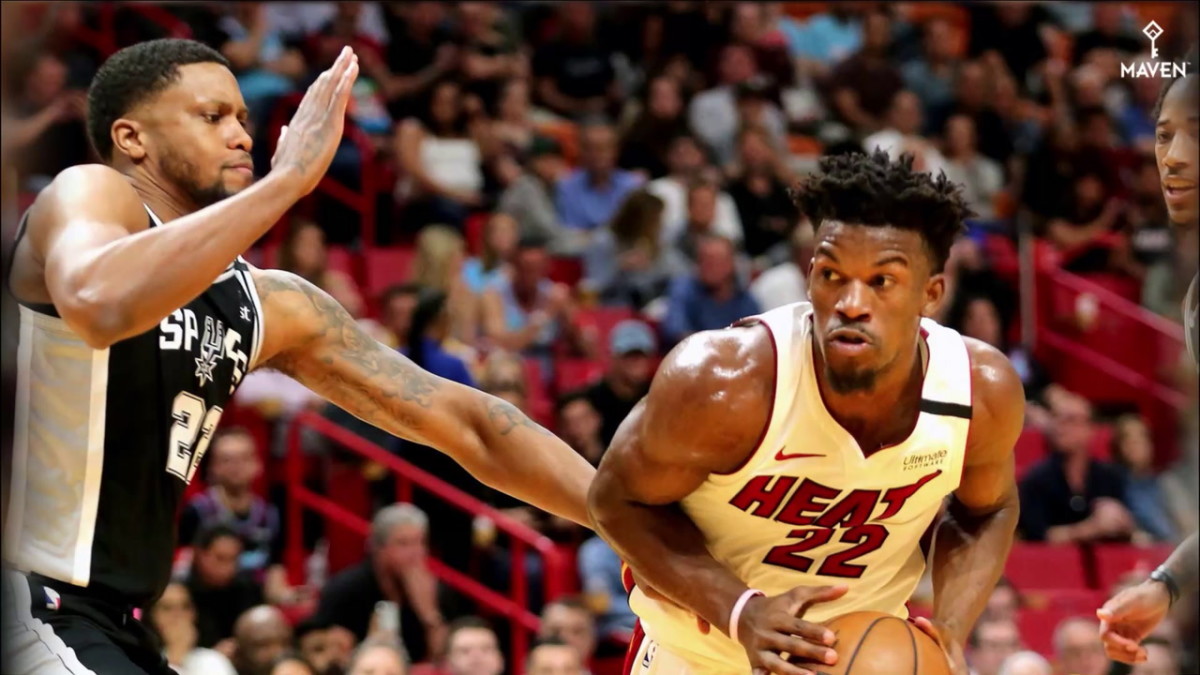 Heat forward Jimmy Butler had played well as advertised in his first year in Miami