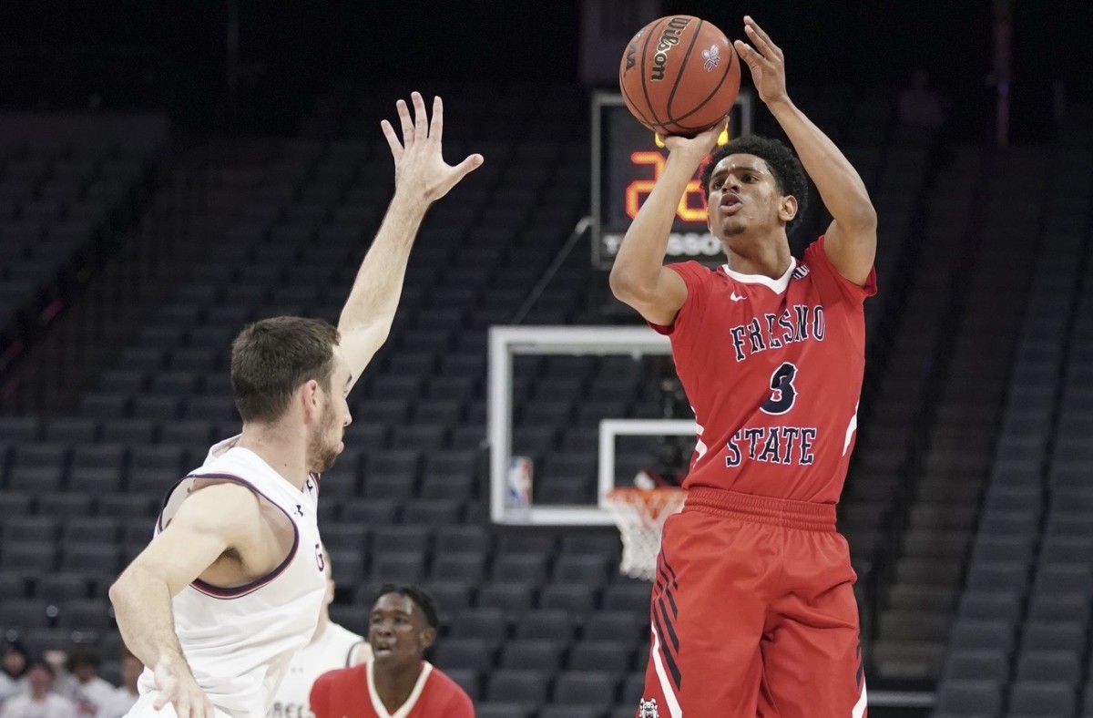 Point guard Jarred Hyder played his freshman season at Fresno State.
