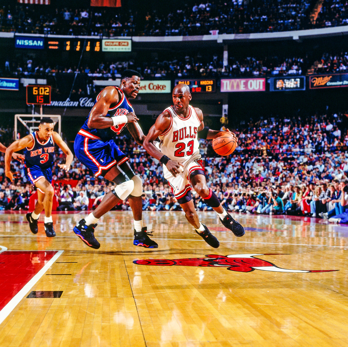 MJ and the Bulls, back in Chicago after digging a 2-0 New York hole in 1993.