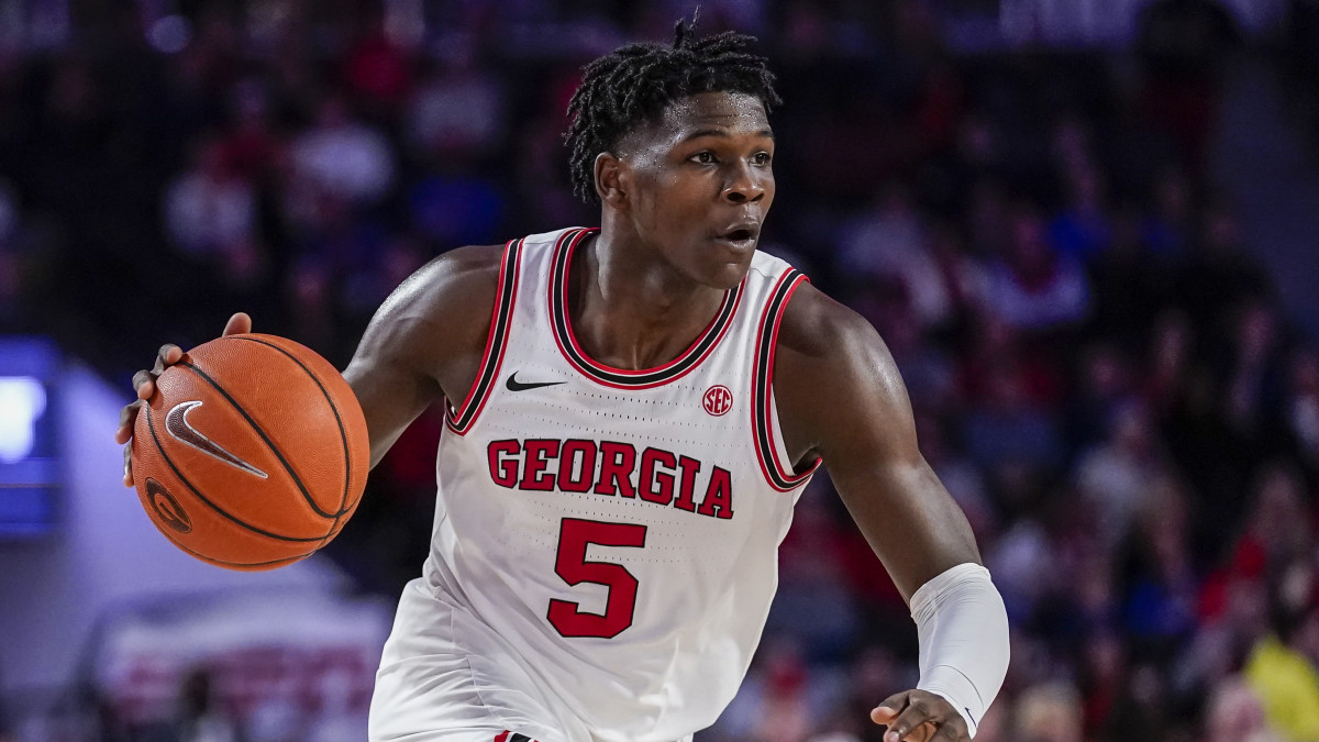 Georgia's Anthony Ewards leads as No. 1 in SI's latest Mock Draft.