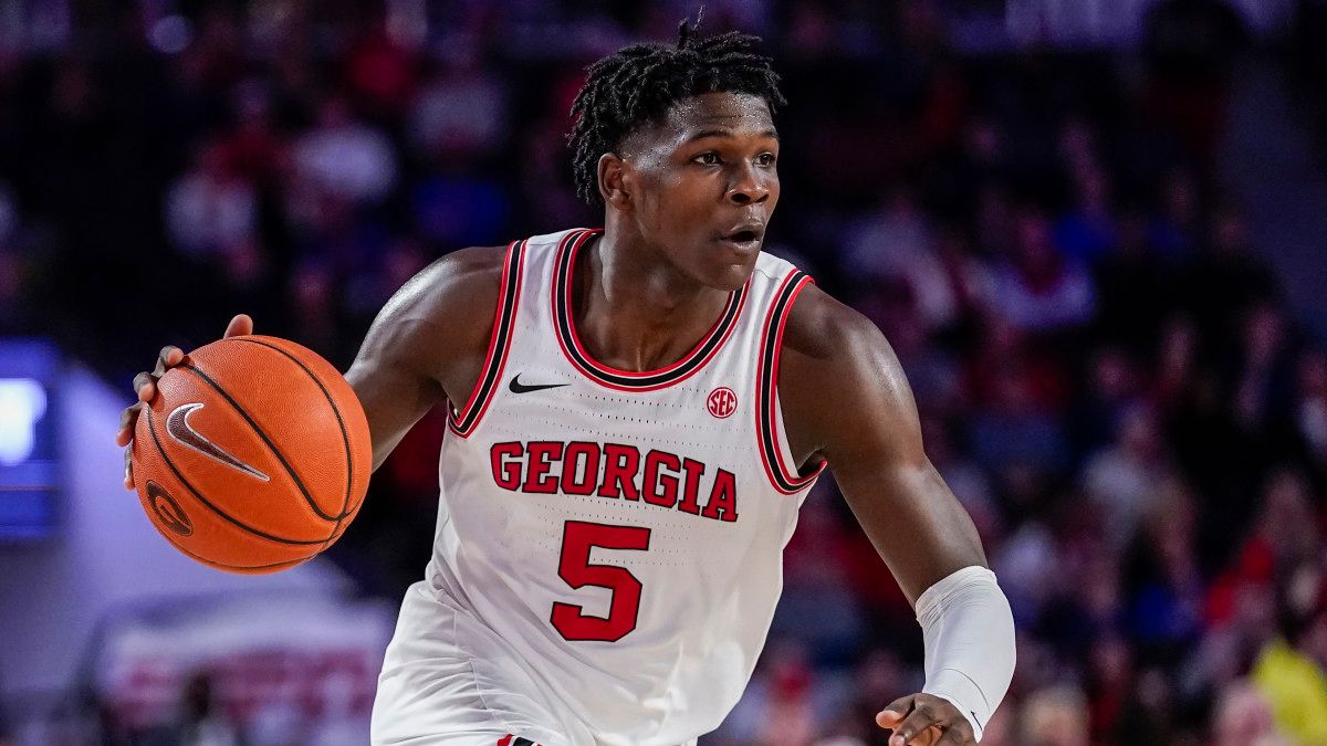 Georgia's Anthony Ewards leads as No. 1 in SI's latest Mock Draft.