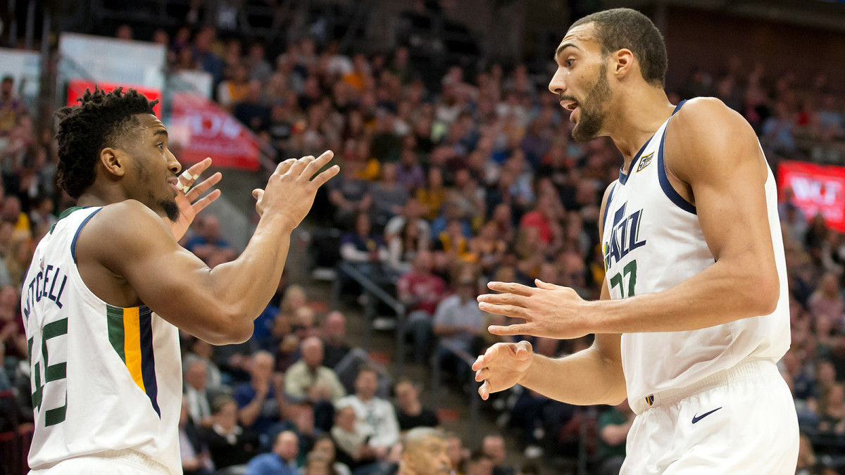 rudy-gobert-donovan-mitchell-jazz-rift