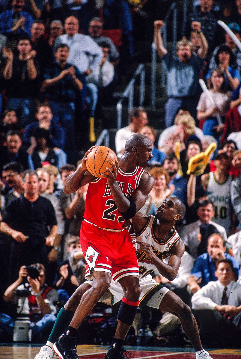 The difference in Games 4 and 5: Gary Payton. ...Or maybe MJ had his own plan.