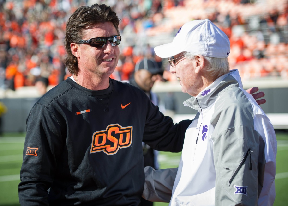 Mike Gundy would tell you being ahead of Bill Snyder on the all-time win percentage list is an honor.