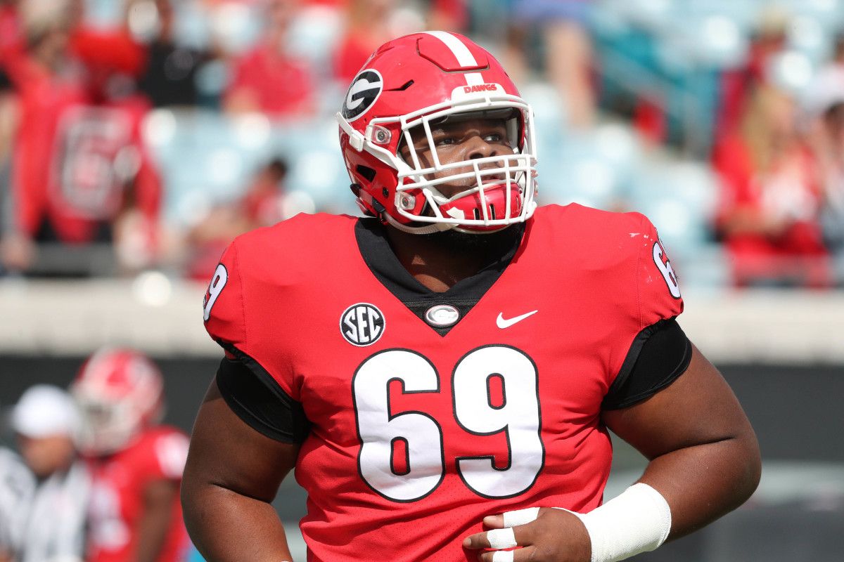 Salyer Georgia Football: Jamaree Salyer Looks Primed and Ready To Move To ...