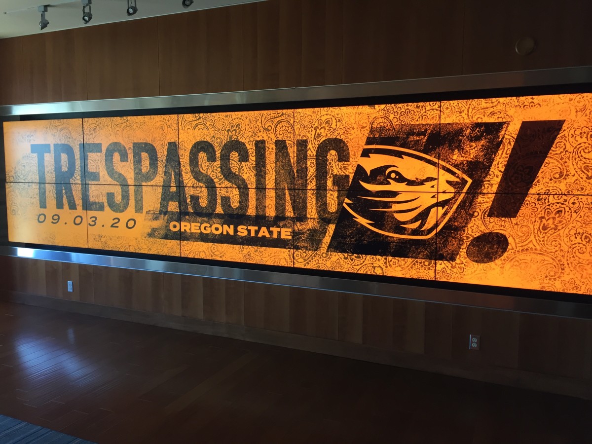 The visit from the Beavers is still the constant reminder for the staff in the Oklahoma State football office. 