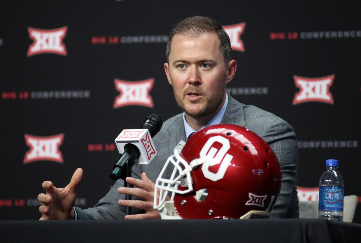 Oklahoma coach Lincoln Riley