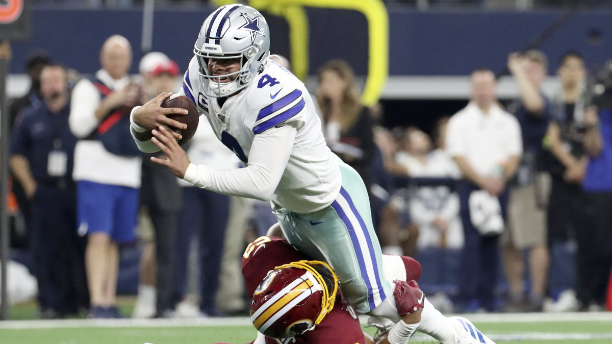 Prescott—who was franchised in March—has averaged 10 wins per year and hasn't missed a start in four seasons with Dallas.