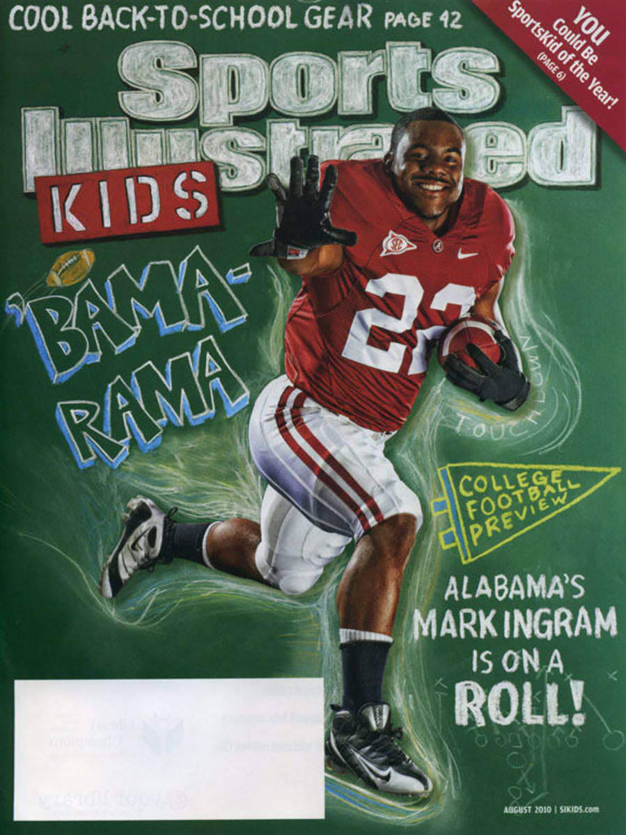 Sports Illustrated for Kids cover Mark Ingram Jr., August 2010