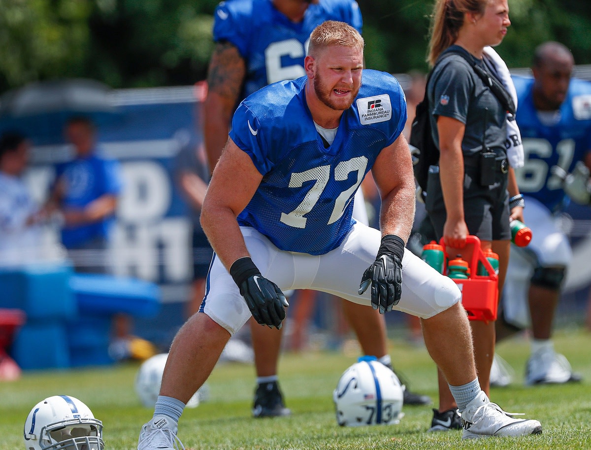 Indianapolis Colts offensive right guard Braden Smith has started 29 of 31 games in two seasons.