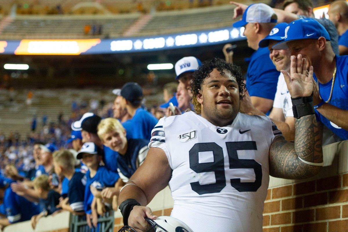 Khyiris Tonga BYU Football Defensive Line