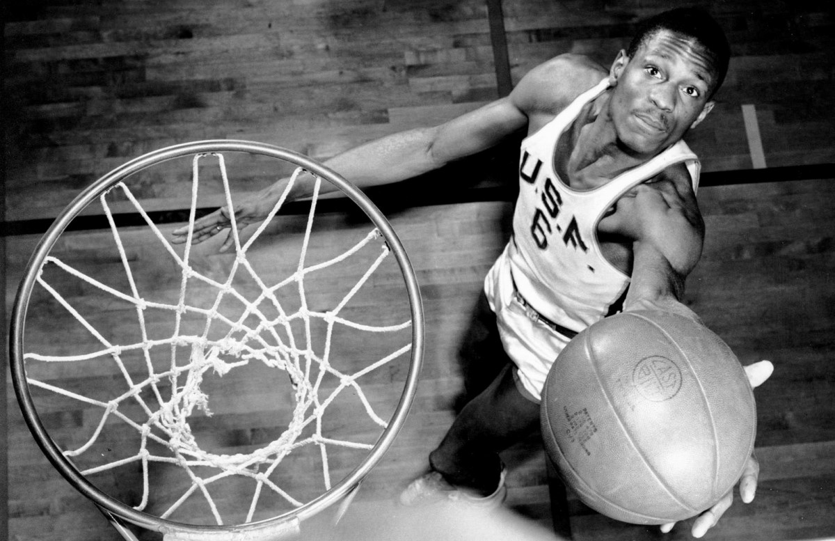 Bill Russell and USF beat Cal three consecutive years