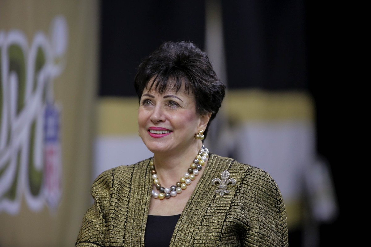 Gayle Benson is in her fourth season as owner of the Saints