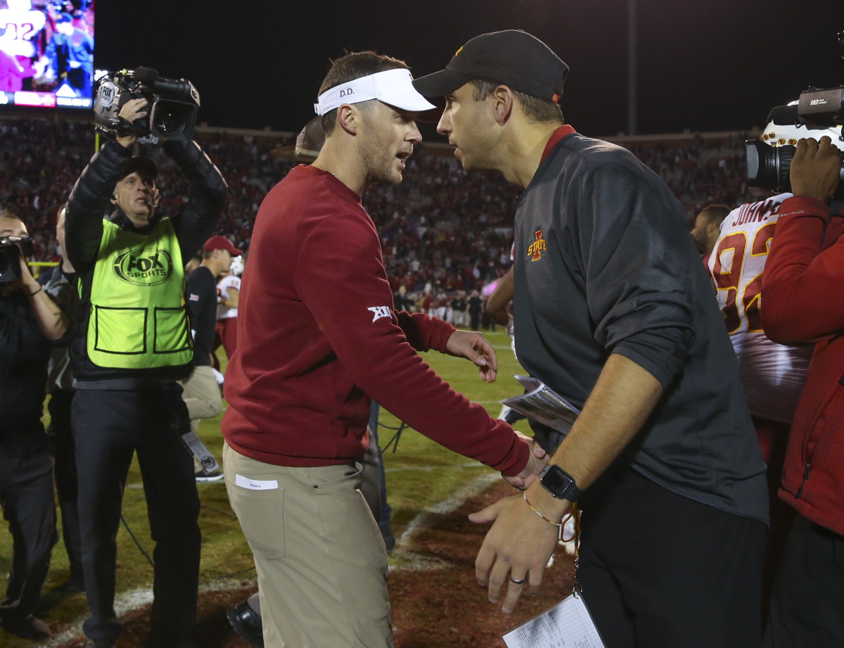 Matt Campbell and Lincoln Riley