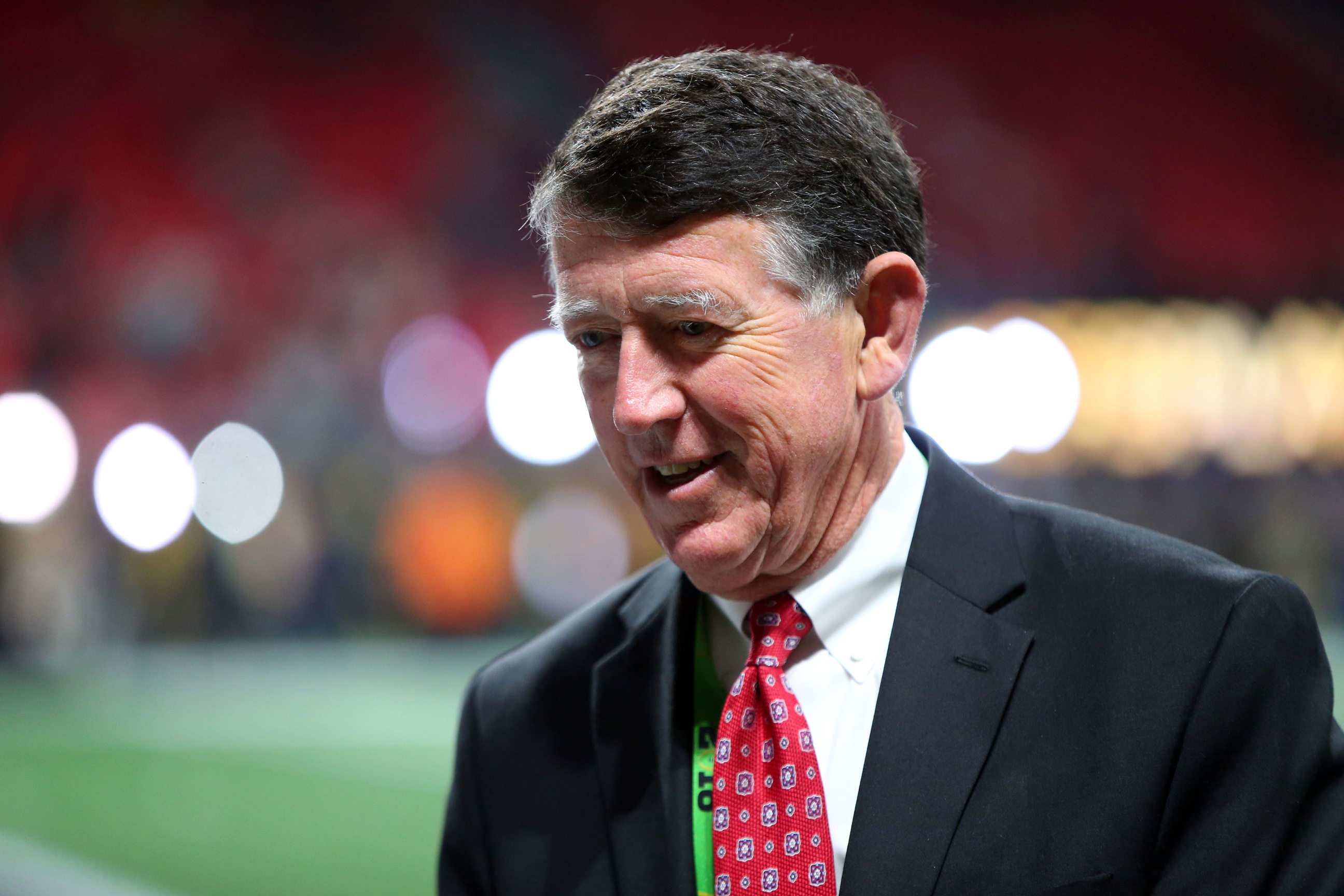 University of Athletics Director Greg McGarity receives