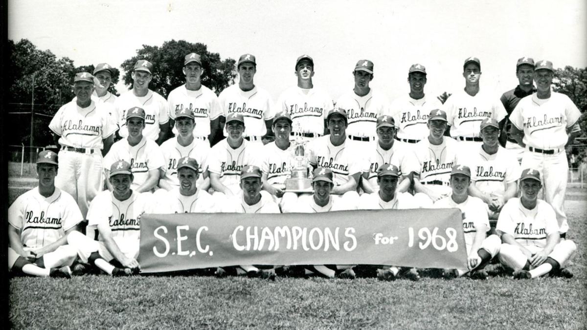 Alabama baseball SEC 1968