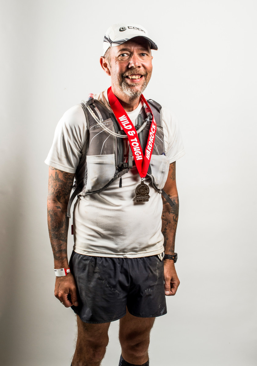 Agnew after the 2016 Hardrock 100, where he placed 68th.