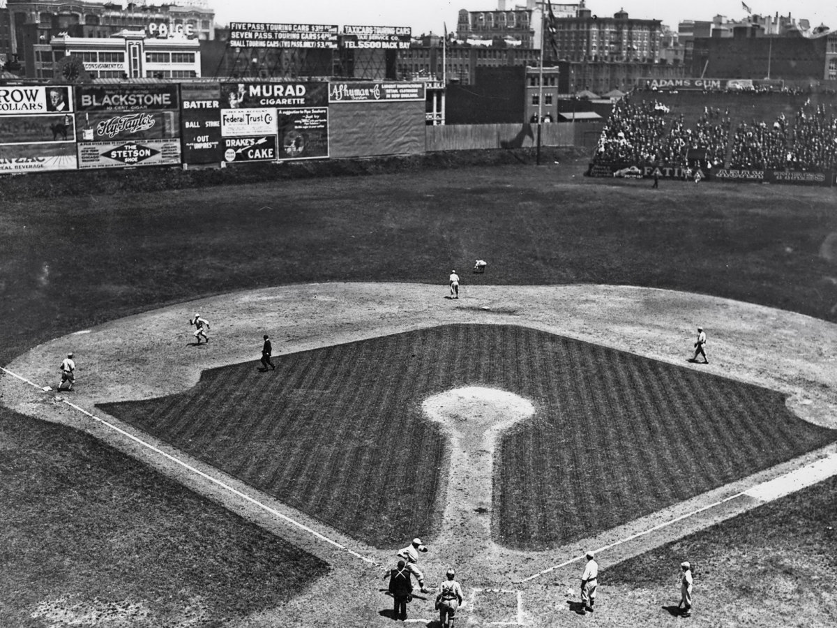 Fenway Park in 1917.