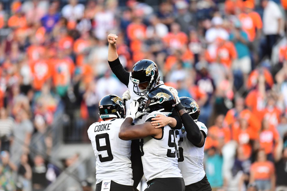 Lambo has two game winning field goals with the Jaguars and went 4-4 on 5