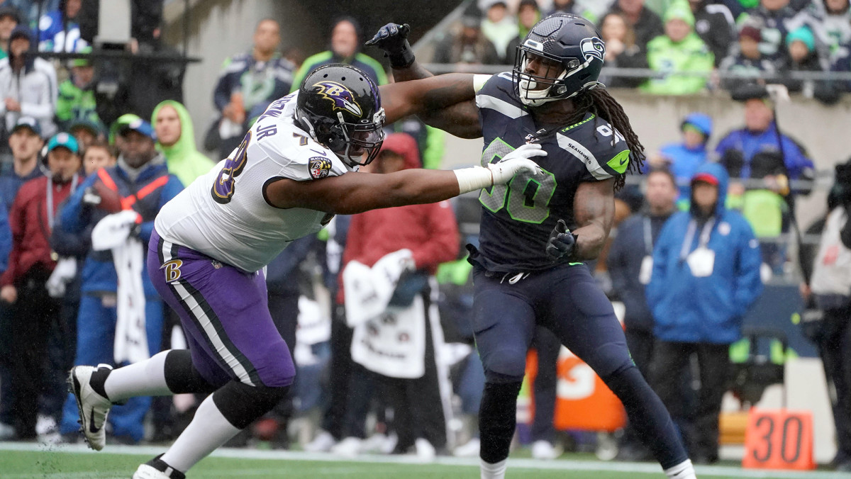 After three straight Pro Bowl seasons, Clowney had just three sacks for Seattle in 2019.