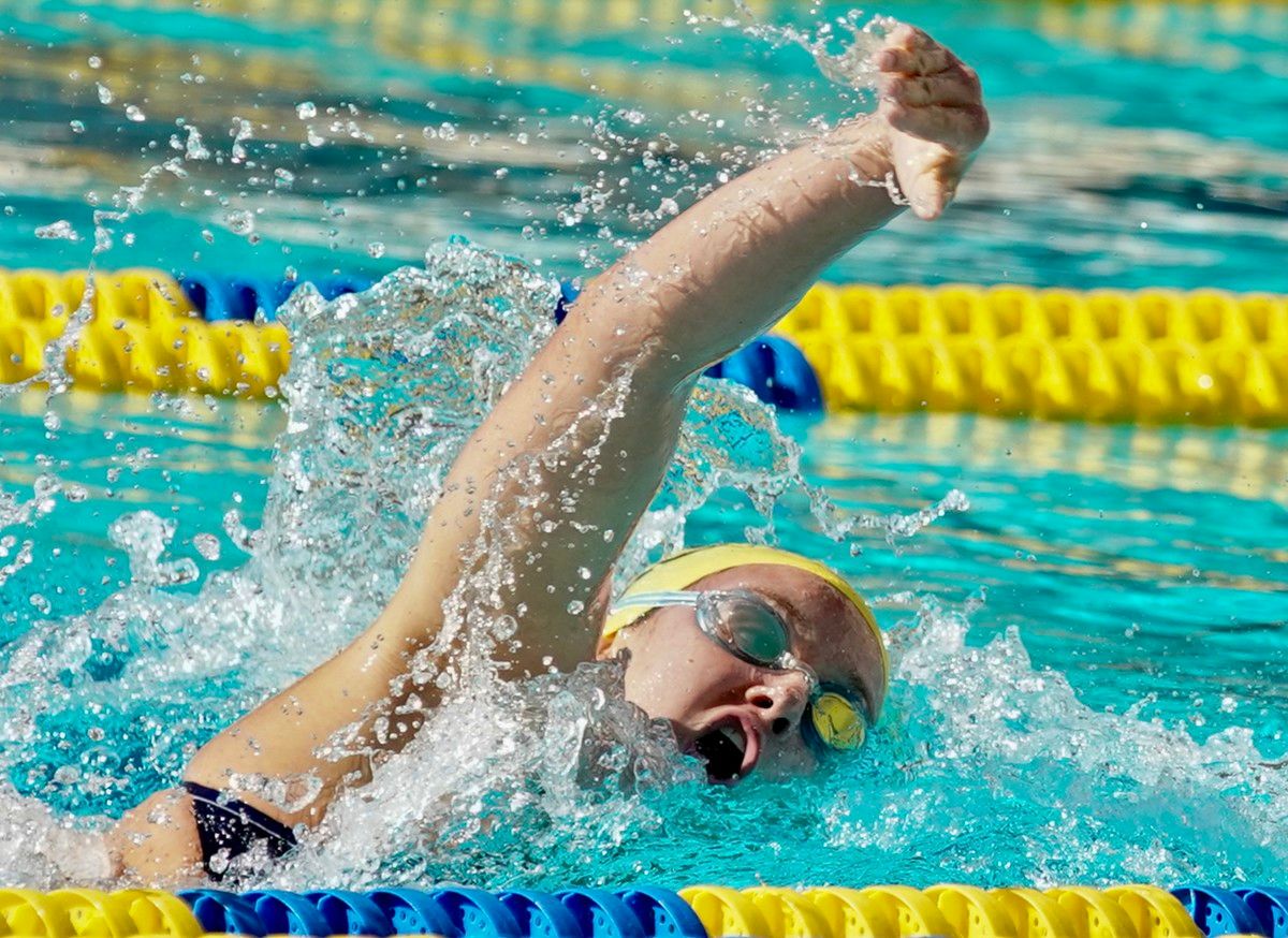Cal swimmer Ayla Spitz