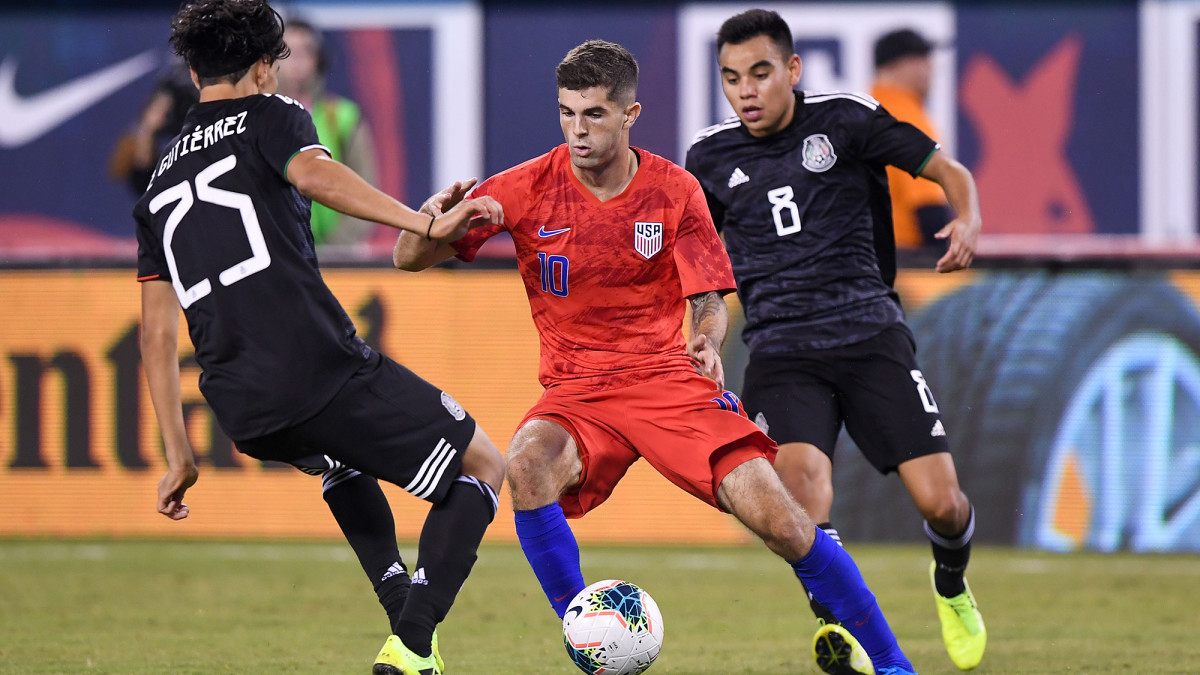 Christian Pulisic and USA face Mexico in a friendly