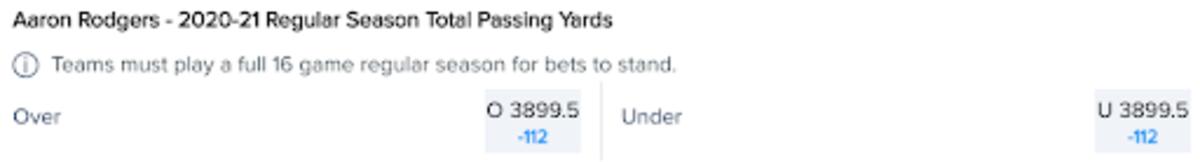 Odds via FanDuel Sportsbook