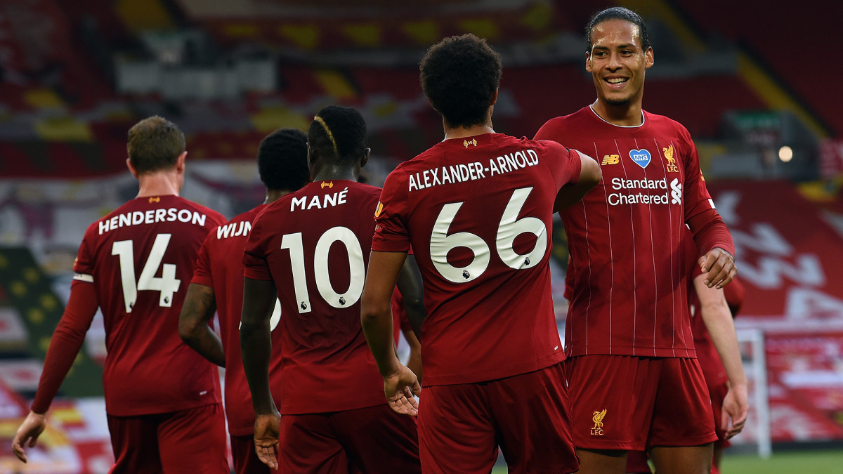 Liverpool wins the 2019-20 Premier League title