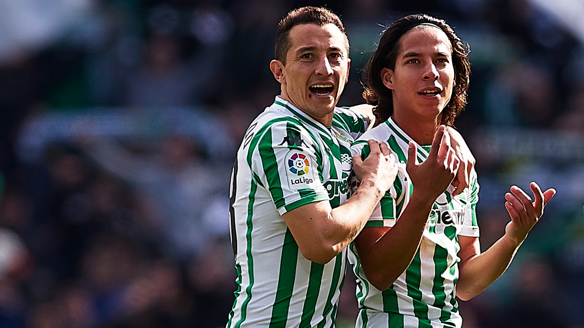 Mexico's Andres Guardado and Diego Lainez play for Real Betis