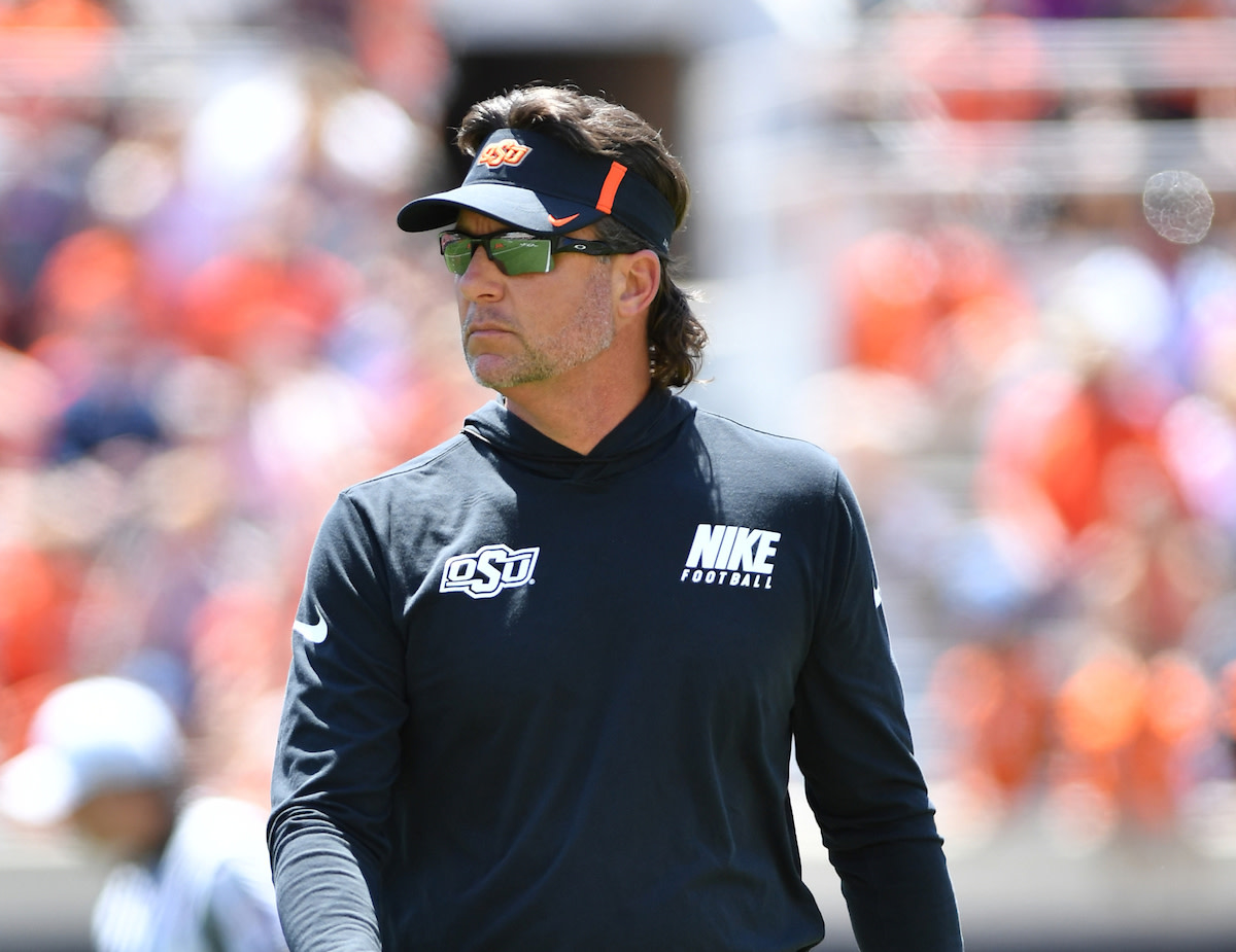 Gundy simply needs to remember the way he built his relationships with his team during his first seven-to-eight seasons on the job. He was a player's coach by reputation back then.