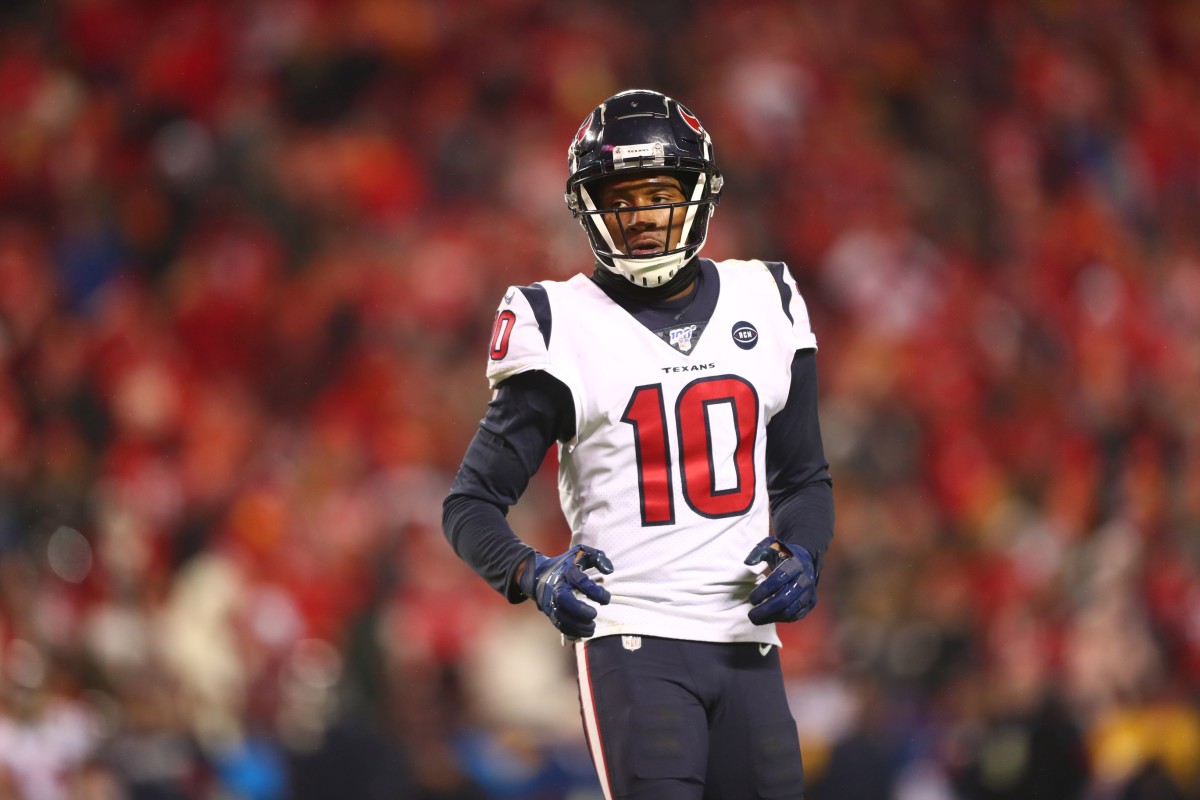 The Houston Texans made a stunning trade of All-Pro wide receiver DeAndre Hopkins to Arizona for running back David Johnson, a second-round draft pick and a swap of fourth-round selections.