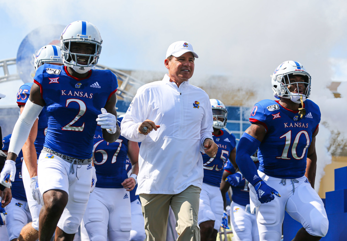 Les Miles and the Jayhawks