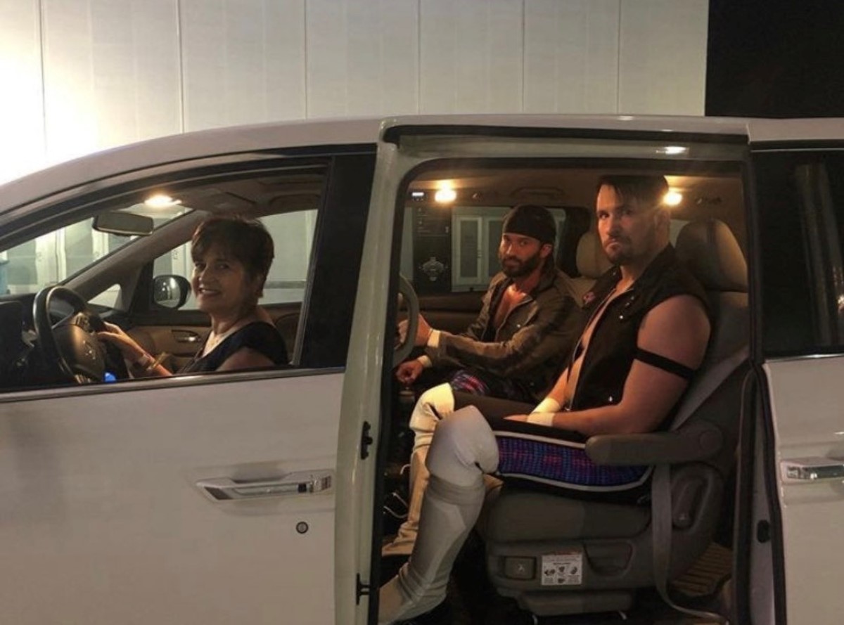 Trent's mother drives The Best Friends to AEW Fyter Fest